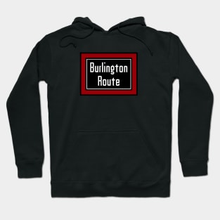 Chicago, Burlington and Quincy Railroad "Burlington Route" Hoodie